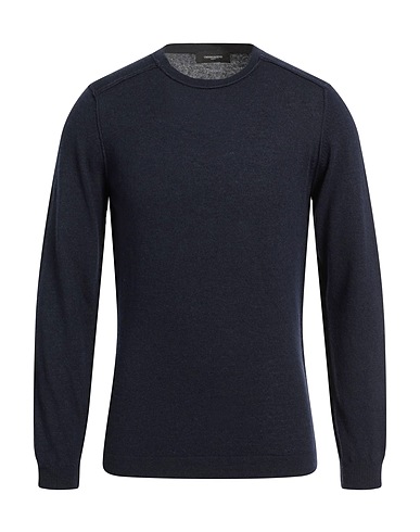 UNDERGROUND COUTURE Pullover Blu navy 45% Lana Merino, 25% Viscosa, 25% Poliammide, 5% Cachemire