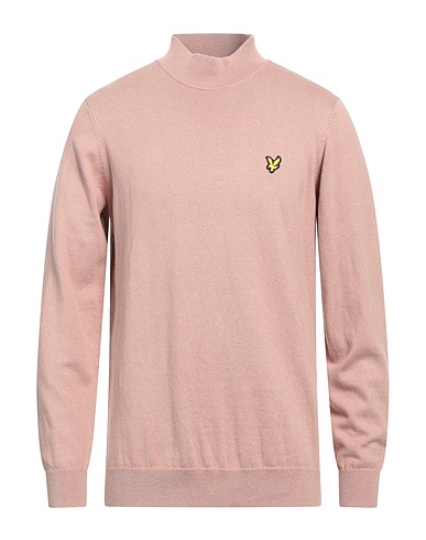 LYLE & SCOTT Polo neck Blush 85% Cotton, 15% Wool