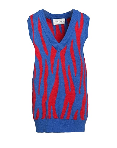 SILVIAN HEACH Pullover Rot 60% Polyester, 30% Baumwolle, 10% Nylon