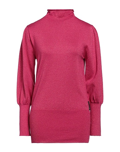 SILVIAN HEACH Polo neck Fuchsia 50% Viscose, 28% Polyester, 22% Nylon
