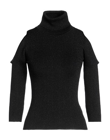 TRASH & LUXURY Dolcevita Nero 72% Viscosa, 18% Poliammide, 10% Lurex®, Poliestere