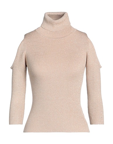 TRASH & LUXURY Dolcevita Beige 72% Viscosa, 18% Poliammide, 10% Lurex®, Poliestere