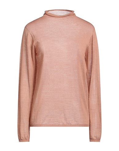 LIVIANA CONTI Turtleneck CAMMELLO 75% Wool, 25% Silk