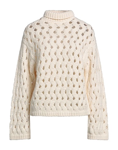 ATTIC AND BARN Turtleneck Ivory 45% Wool, 30% Acrylic, 25% Alpaca wool