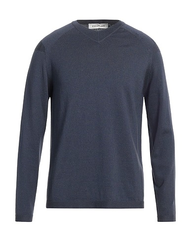 ESEMPLARE Pullover Taubenblau 51% Baumwolle, 45% Merinowolle, 4% Metallfaser