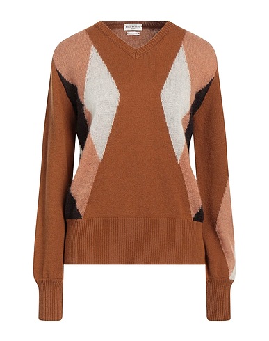BALLANTYNE Sweater Camel 76% Wool, 13% Cashmere, 7% Mohair wool, 4% Polyamide