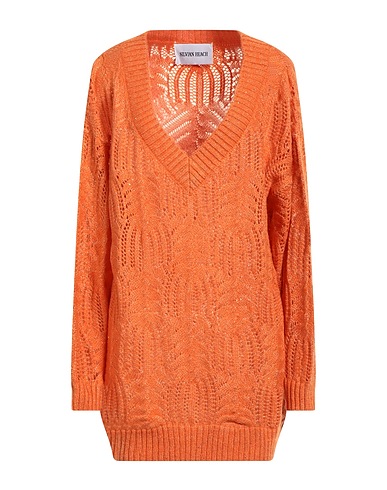 SILVIAN HEACH Jumper Orange 45% Acrylic, 35% Nylon, 10% Polyester, 5% Mohair wool, 5% Wool