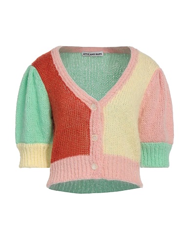 ATTIC AND BARN Cardigan Pastel yellow 43% Mohair wool, 43% Alpaca wool, 14% Polyamide