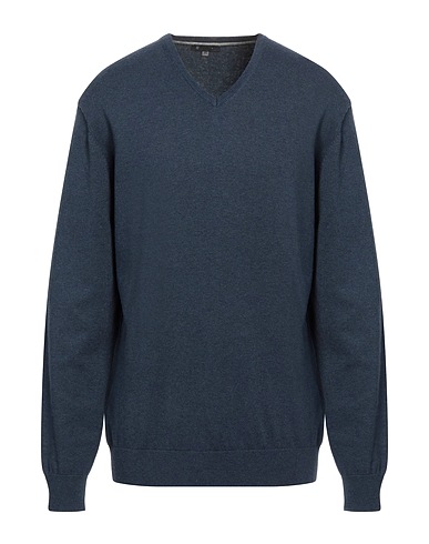 AVIGNON Sweater Navy 30% Wool, 18% Viscose, 18% Acrylic, 17% Nylon, 17% Polyester