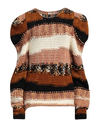 ULLA JOHNSON Sweater Camel 100% Merino Wool