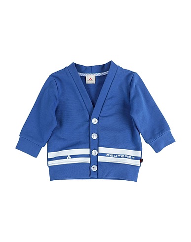 PEUTEREY Cardigan Blue 94% Cotton, 6% Elastane