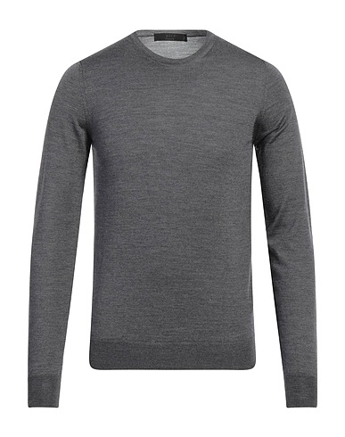 VNECK Pullover Grigio 70% Lana Merino, 30% Seta