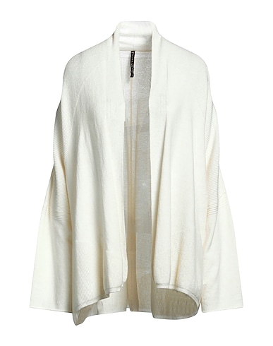 MANILA GRACE Cardigan Cream 35% Polyamide, 30% Wool, 30% Viscose, 5% Cashmere