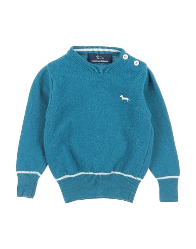 HARMONT & BLAINE Sweater Deep teal 80% Wool, 20% Polyamide