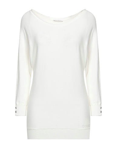 GUESS Jumper Off white 71% Viscose, 29% Polyamide