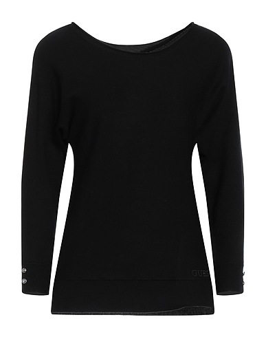 GUESS Sweater Black 71% Viscose, 29% Polyamide