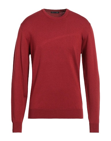 AVIGNON Pullover Mattone 50% Poliestere, 36% Acrilico, 14% Lana