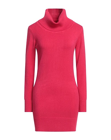 WHITE WISE Robe courte ESSENTIAL BY WHITE WISE Fuchsia 56% Viscose, 27% Modal, 17% Nylon