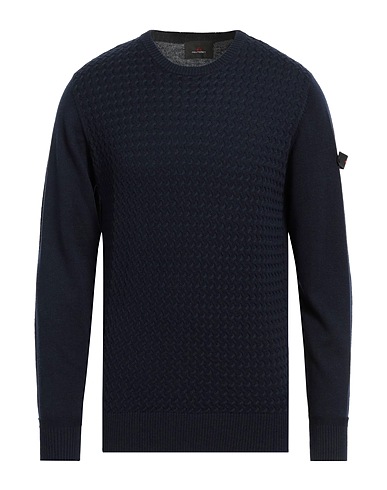 PEUTEREY Pullover Blu navy 54% Poliestere, 20% Poliammide, 20% Acrilico, 6% Lana