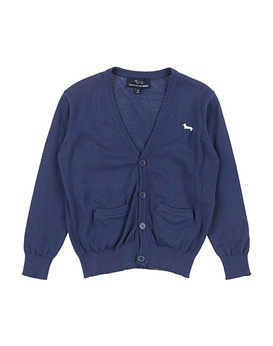 HARMONT & BLAINE Cardigan Navy blue 100% Cotton