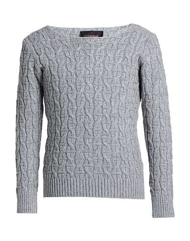 OFFICINA 36 Jumper Grey 35% Acrylic, 35% Virgin Wool, 30% Polyamide