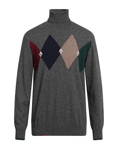 BOB Polo neck Grey 40% Merino Wool, 25% Viscose, 25% Polyamide, 10% Cashmere