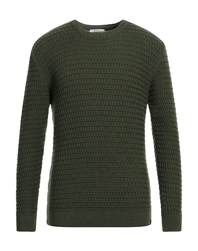 AT.P.CO Pullover Verde militare 100% Lana Merino