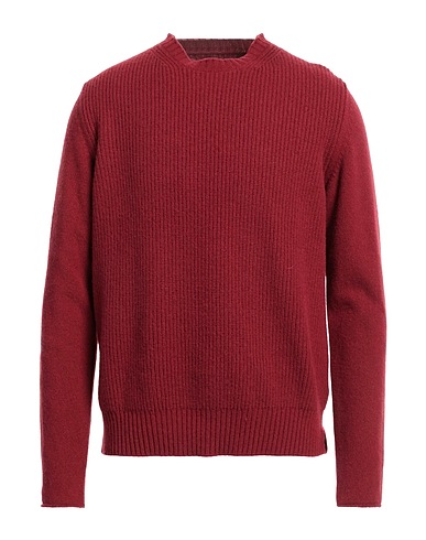 HAND PICKED Jumper Burgundy 92% Wool, 8% Cashmere