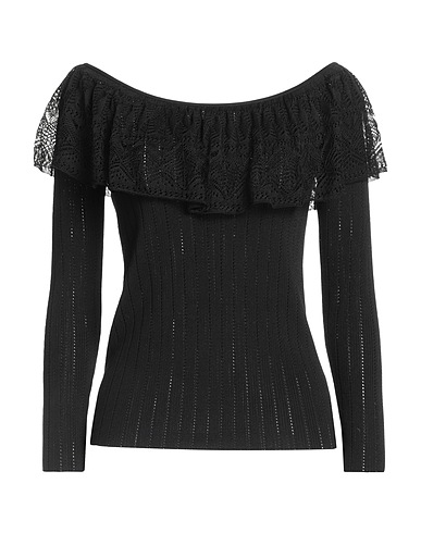 CAROLINA HERRERA Jumper Black 69% Viscose, 30% Cotton, 1% Polyamide