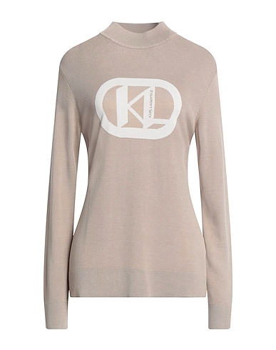 KARL LAGERFELD Polo neck LOGO TURTLENECK
SABBIA 52% Viscose, 38% Lyocell, 10% Cotton