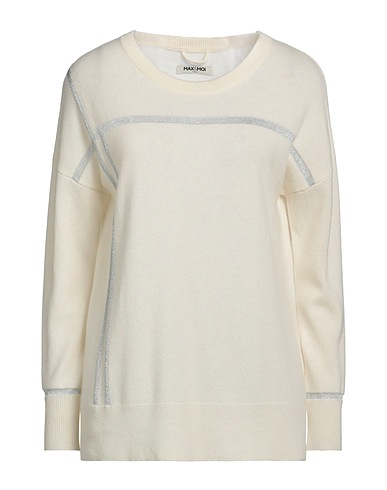 MAX & MOI Cashmere jumper Cream 100% Cashmere
