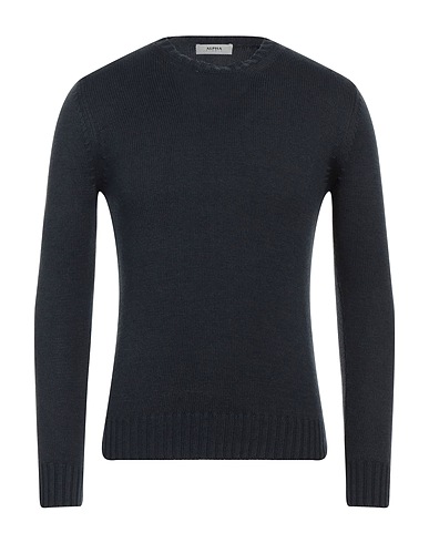 ALPHA STUDIO Pullover Blu notte 50% Cotone, 50% Acrilico