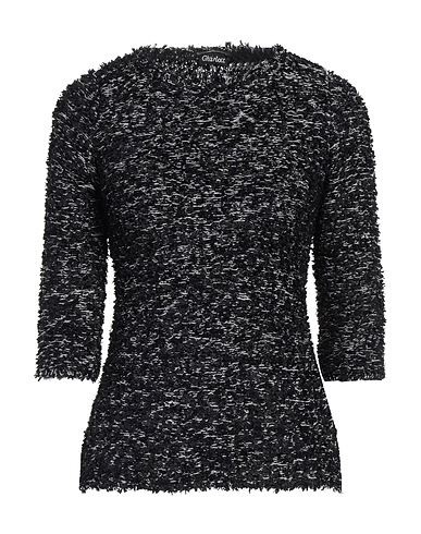 CHARLOTT Jumper Black 100% Wool, Polyamide