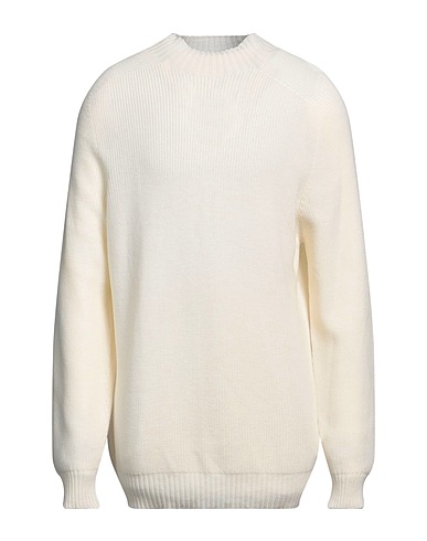 D4.0 Pullover Avorio 100% Lana Vergine