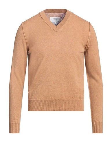 MAISON MARGIELA Cashmere jumper Light brown 100% Cashmere