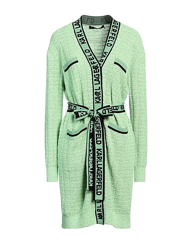 KARL LAGERFELD Cardigan FEMININE BOUCLE CARDIGAN
 Verde 50% Poliestere, 37% Acrilico, 7% Viscosa, 5% Nylon, 1% Elastan