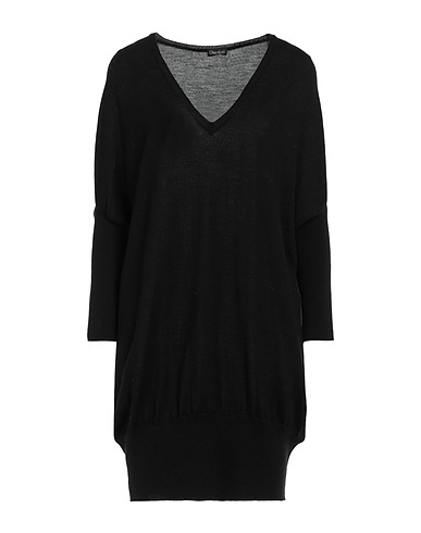CHARLOTT Jumper Black 100% Wool