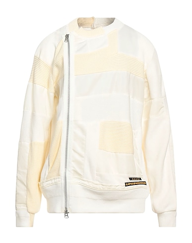 SACAI Cardigan Ivory 80% Cotton, 20% Acrylic, Nylon, Polyester