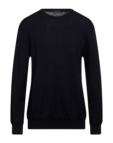 COLERIGE Sweater Midnight blue 50% Merino Wool, 50% Acrylic