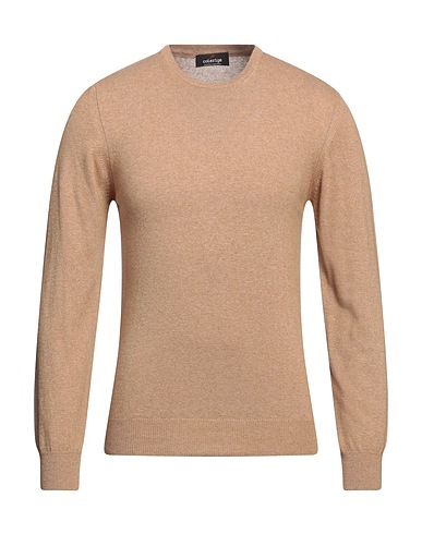 COLERIGE Pullover Kamel 40% Wolle, 25% Viskose, 20% Kaschmir, 15% Polyamid