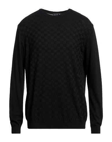 ONLY ITALIAN TRICOT Pullover Nero 50% Acrilico, 20% Cotone, 20% Viscosa, 10% Lana