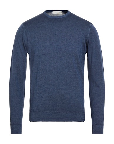 FILIPPO DE LAURENTIIS Jumper Blue 100% Super 120s Wool