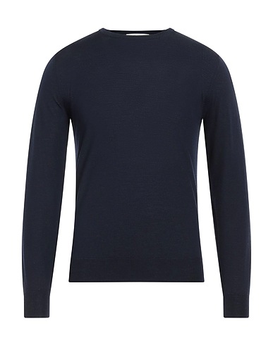 FILIPPO DE LAURENTIIS Jumper Midnight blue 100% Super 120s Wool