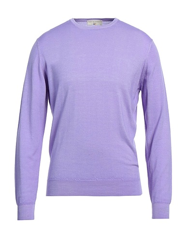 FILIPPO DE LAURENTIIS Jumper Lilac 100% Super 120s Wool