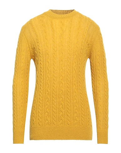 FILIPPO DE LAURENTIIS Sweater Mustard 100% Wool