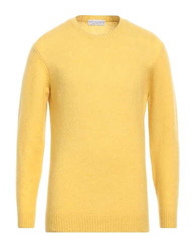 FILIPPO DE LAURENTIIS Cashmere jumper Yellow 71% Cashmere, 19% Silk, 10% Polyester