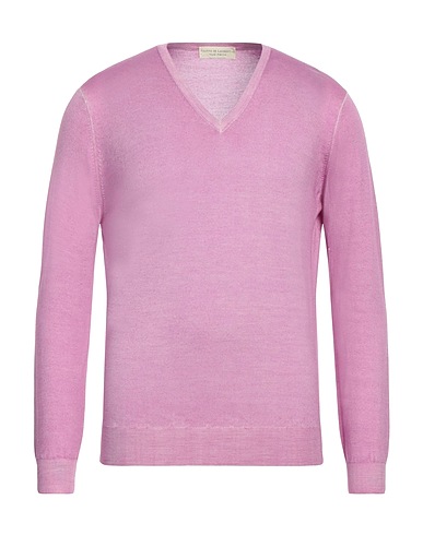 FILIPPO DE LAURENTIIS Jumper Mauve 100% Merino Wool