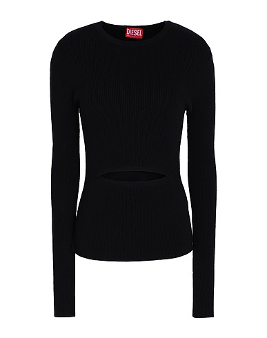 DIESEL Jumper M-PERIS
 Black 51% Wool, 41% Viscose, 8% Polyester