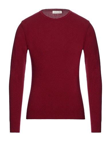 MANIFATTURA MAGLIERIA ITALIANA Firenze Jumper Burgundy 90% Wool, 10% Cashmere