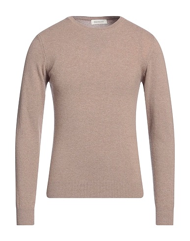 MANIFATTURA MAGLIERIA ITALIANA Firenze Jumper Light brown 90% Wool, 10% Cashmere